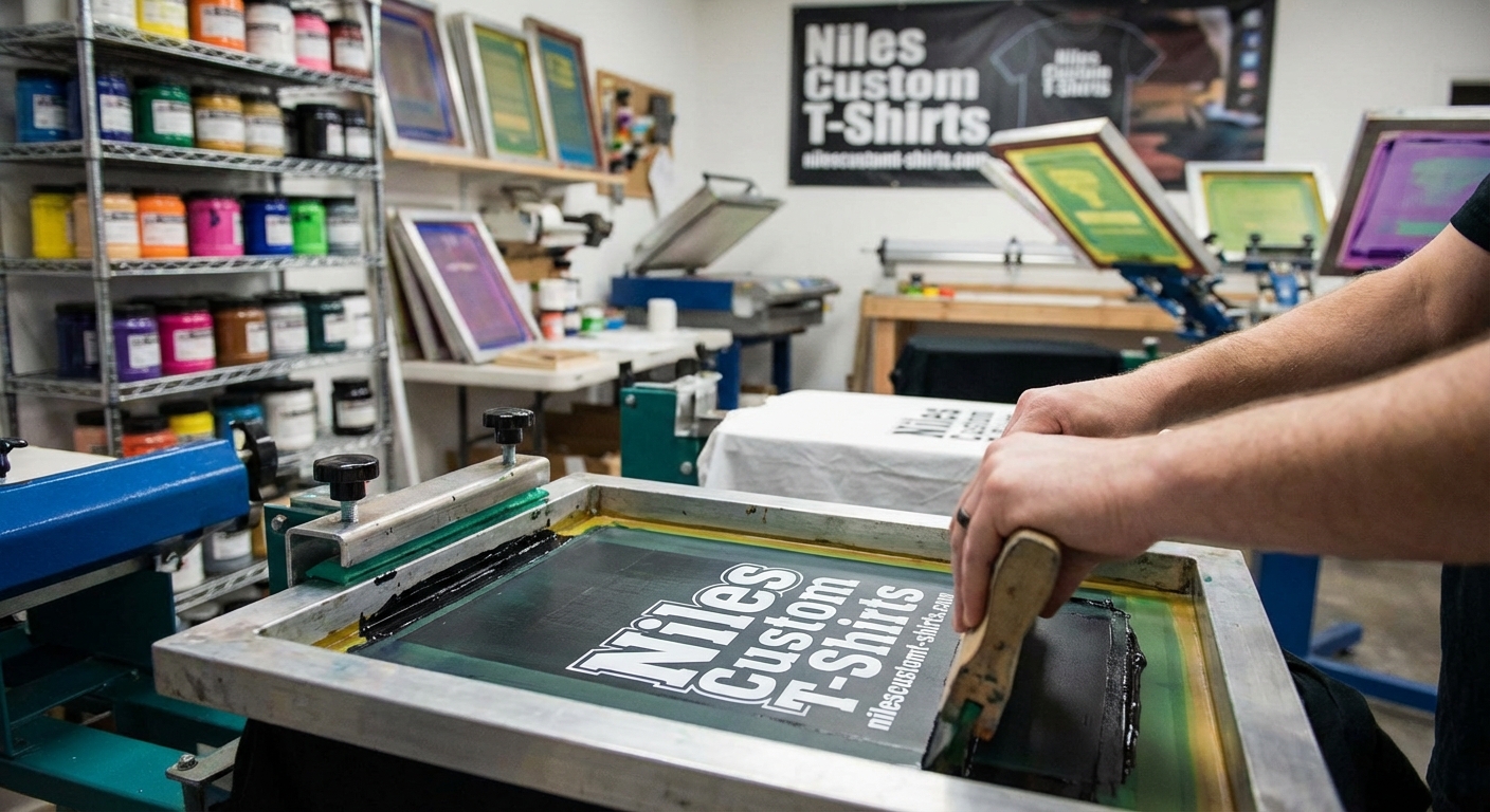 Professional t-shirt printing serving Niles and northwest suburbs